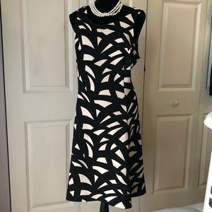 Worthington Dress Black/White Size 14